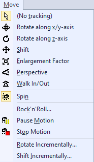 Move menu