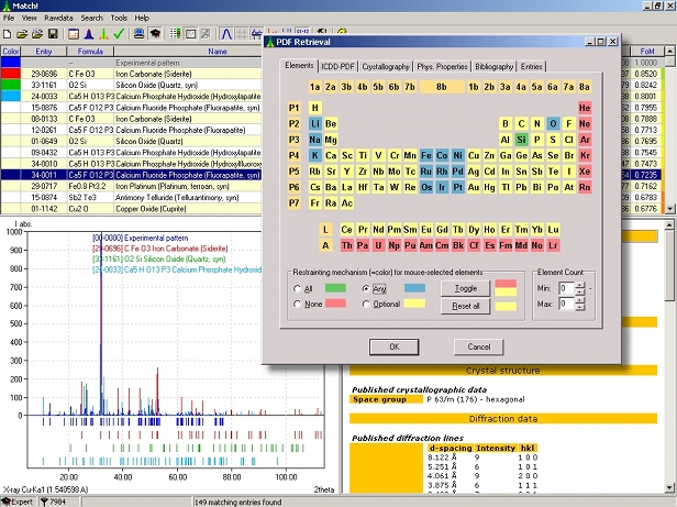 Screen shot of a prototype version of Match! 1 on February 18, 2003