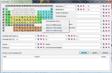 Quick search for "Sn+2". Click to enlarge.