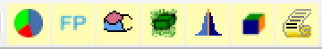 These buttons in the toolbar at the top can be used to rapidly access the most important tasks.